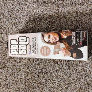 Pop solo karaoke microphone